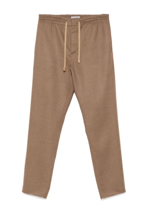 Canali drawstring trousers - Brown