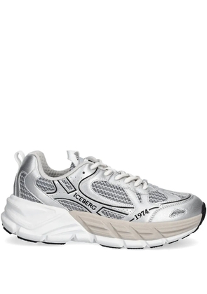 Iceberg ICB One mesh-panelled sneakers - Silver