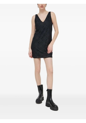 Desigual floral-lace mini day dress - Black