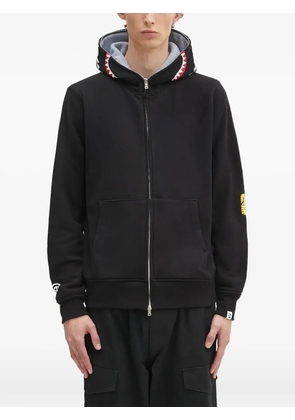 A BATHING APE® Shark zip-up hoodie - Black