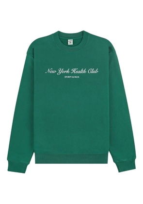 Sporty & Rich cotton sweatshirt - Green