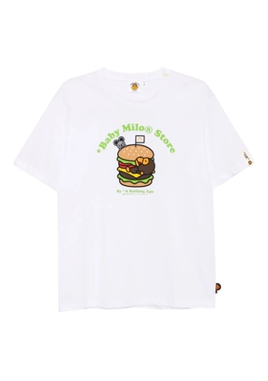 *BABY MILO® STORE BY *A BATHING APE® cotton T-shirt - White