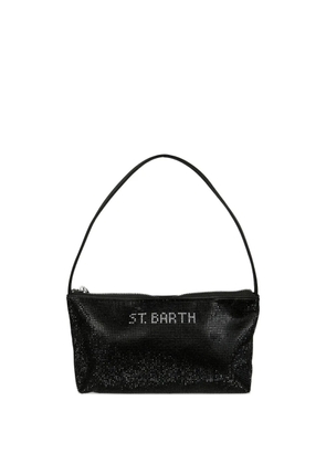MC2 Saint Barth logo-detail mini bag - Black