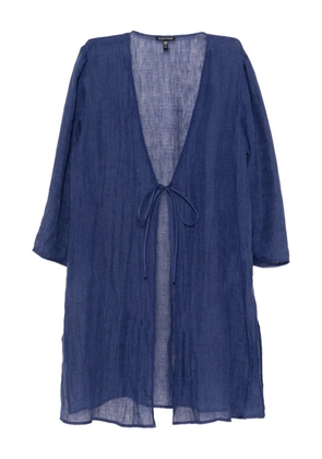 Eileen Fisher linen coat - Blue