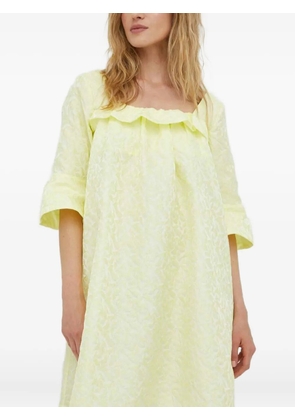 Résumé ruffled floral dress - Yellow