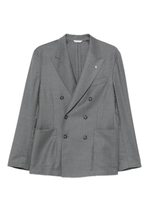 Manuel Ritz double-breasted blazer - Grey