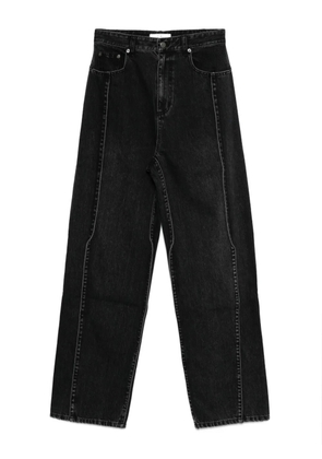 Tibi seam-detailed jeans - Black