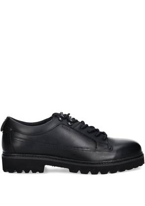 HUGO leather Derby shoes - Black
