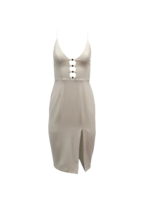 ZIMMERMANN button-detail dress - Neutrals