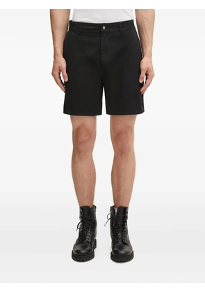Represent embroidered-patch pocket shorts - Black