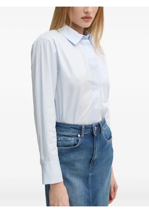 Pedro Del Hierro pocket-detail shirt - Blue