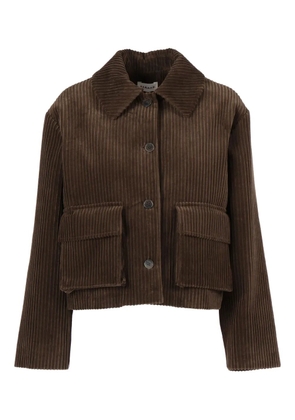 P.A.R.O.S.H. corduroy pocket jacket - Brown