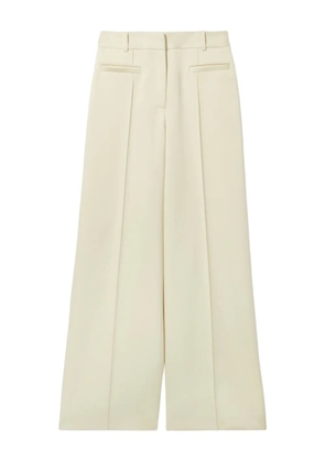 Claudie Pierlot pleated wide-leg trousers - White