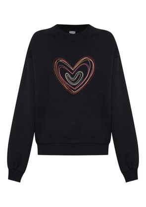 PS Paul Smith heart-embroidered sweatshirt - Black
