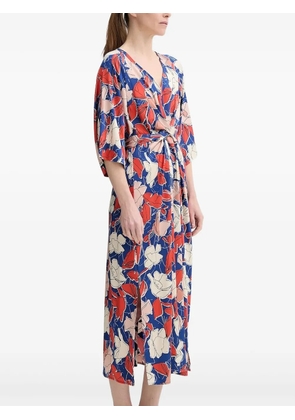 Marc O'Polo floral-print belted dress - Neutrals