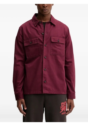 HUGO chest-pocket shirt - Red