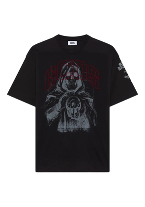GCDS graphic-print T-shirt - Black