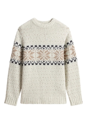 Woolrich Fair Isle jacquard sweater - Neutrals