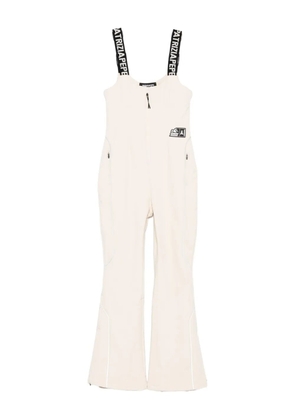 Patrizia Pepe logo-print jumpsuit - White