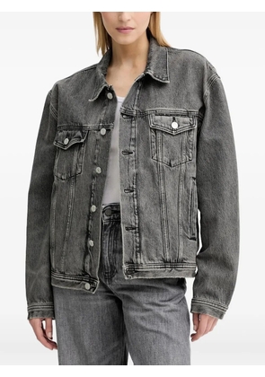 Won Hundred Liverpool button-fastening denim jacket - Grey