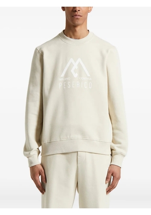 Peserico logo-print sweatshirt - Neutrals