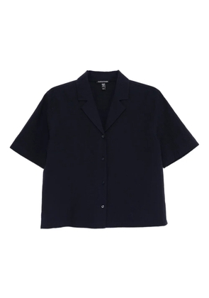 Eileen Fisher notch collar shirt - Blue