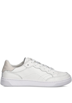 Marc O'Polo leather panelled trainers - Pink