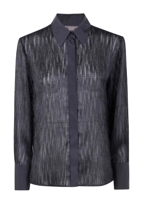 Peserico frayed-effect shirt - Black