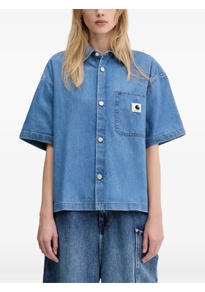 Carhartt WIP Lovilia patch-pocket top - Blue