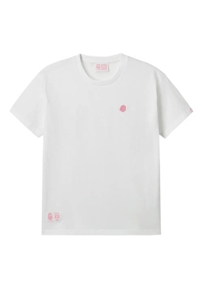 FINGERCROXX logo-patch T-shirt - White