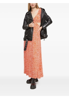 Billabong Last call ring-detail floral maxi-dress - Orange