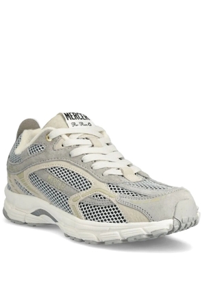 The Mercer Brand The Re-Run panelled sneakers - Grey