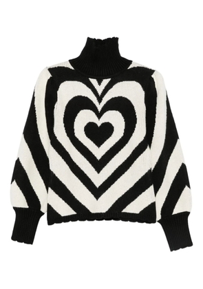 FARM Rio Heart sweater - Black
