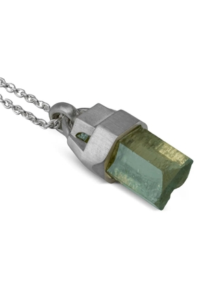 Parts of Four Talisman quartz necklace - Silver