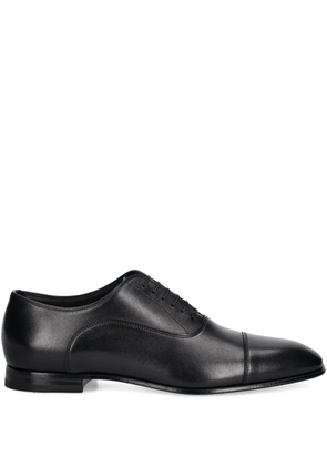 BOSS stitching-details shoes - Black