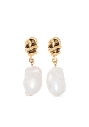 Goossens Riviera Baroque earrings - White