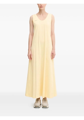 Pangaia U-neck sleeveless maxi dress - Yellow