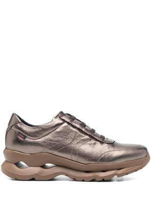 callaghan leather sneakers - Brown