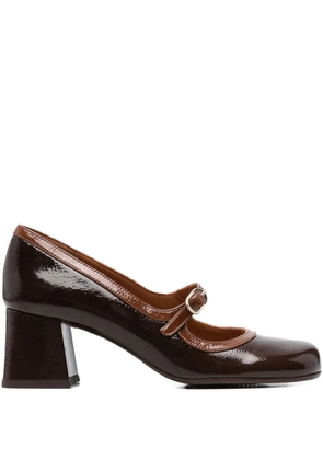 Chie Mihara buckle strap pumps - Brown