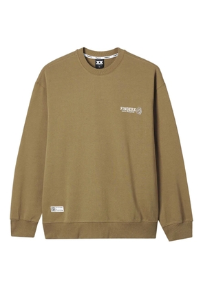 FINGERCROXX bigfoot graphic sweatshirt - Brown