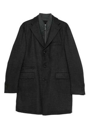 Corneliani herringbone layered jacket - Grey