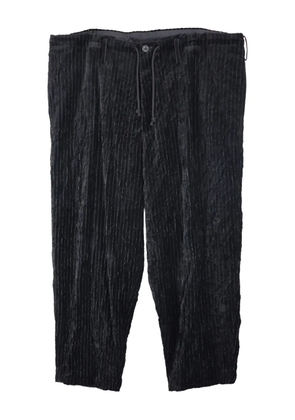 Y's straight-leg trousers - Black