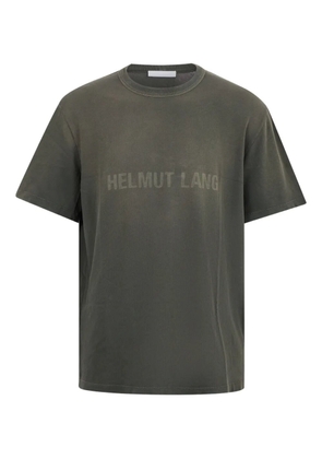 Helmut Lang laser-logo T-shirt - Grey