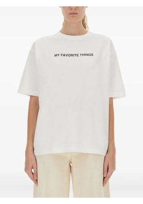 ASPESI crew-neck short-sleeve T-shirt - White