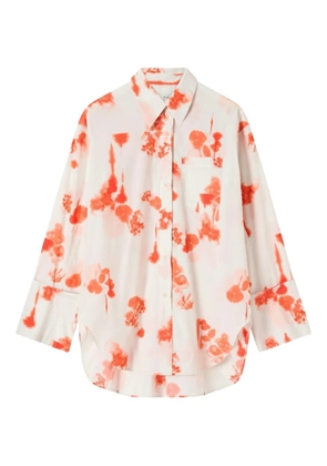 Lee Mathews floral pocket shirt - White