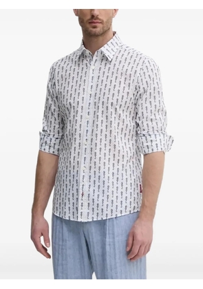 Joop! seahorse-print shirt - White