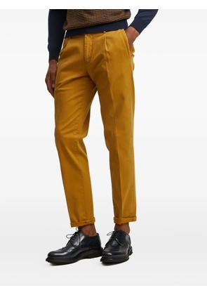 L.B.M. 1911 pleated trousers - Yellow