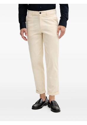BOSS welt-pockets trousers - Neutrals
