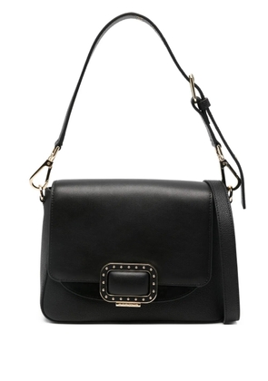 cromia buckle-detail shoulder bag - Black