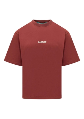 BARROW logo-print T-shirt - Red